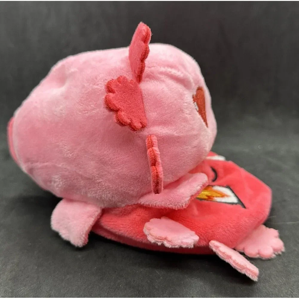 TeeTurtle Axolotl Reversible Plush Pink Heart Eyes Red Angry Fire Valentine 2021